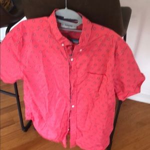 Men’s short sleeve button down